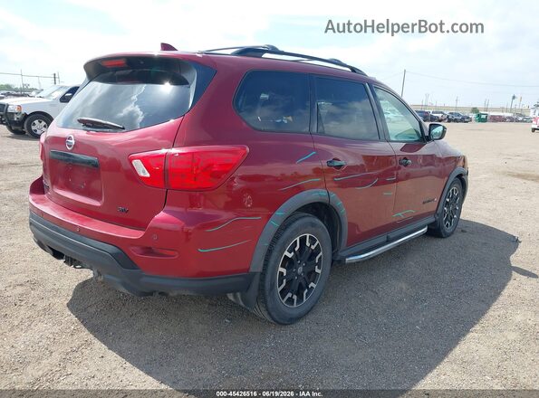 5N1DR2BN8LC592497 2020 NISSAN PATHFINDER Red Rear right