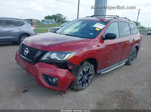 5N1DR2BN8LC592497 2020 NISSAN PATHFINDER Red Front left