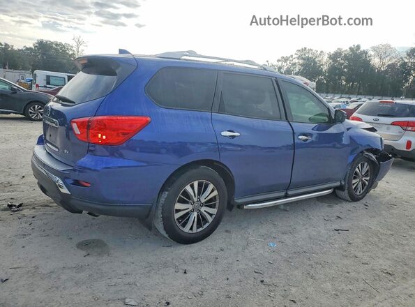 5N1DR2BN8LC593861 2020 NISSAN PATHFINDER Синий Задняя правая четверть