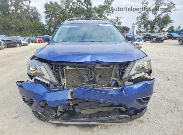 5N1DR2BN8LC593861 2020 NISSAN PATHFINDER Синий Вид спереди