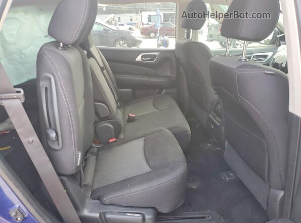 5N1DR2BN8LC593861 2020 NISSAN PATHFINDER Синий Вид задней части салона