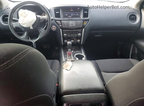 5N1DR2BN8LC593861 2020 NISSAN PATHFINDER Синий Вид панели приборов