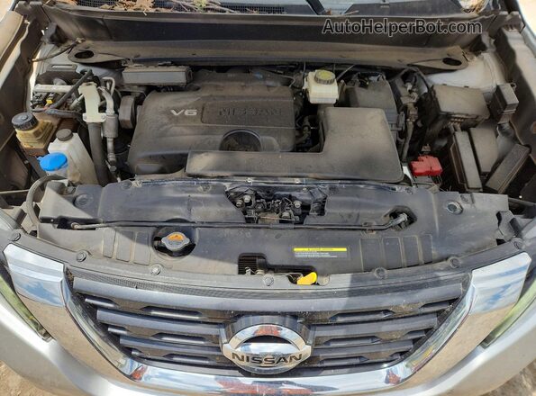 5N1DR2BNXLC603855 2020 NISSAN PATHFINDER Silver Вид задньої частини салону