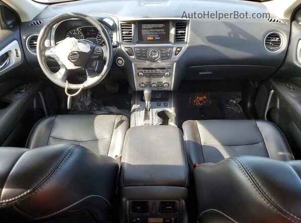 5N1DR2CM0LC593441 2020 NISSAN PATHFINDER Silver Առջևի վահանակի տեսք