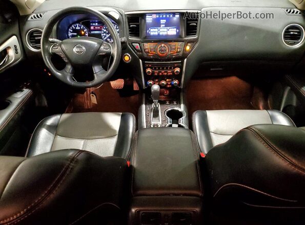 5N1DR2CM0LC605166 2020 NISSAN PATHFINDER Black Vista del salpicadero