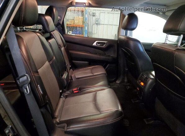5N1DR2CM0LC605166 2020 NISSAN PATHFINDER Black Vista interior trasera