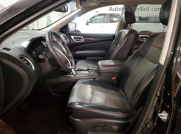 5N1DR2CM0LC605166 2020 NISSAN PATHFINDER Black Vista interior delantera