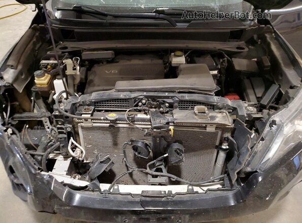 5N1DR2CM0LC605166 2020 NISSAN PATHFINDER Black Vista del compartimento del motor
