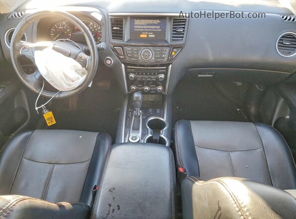 5N1DR2CM0LC639415 2020 NISSAN PATHFINDER White Вид панелі приладів