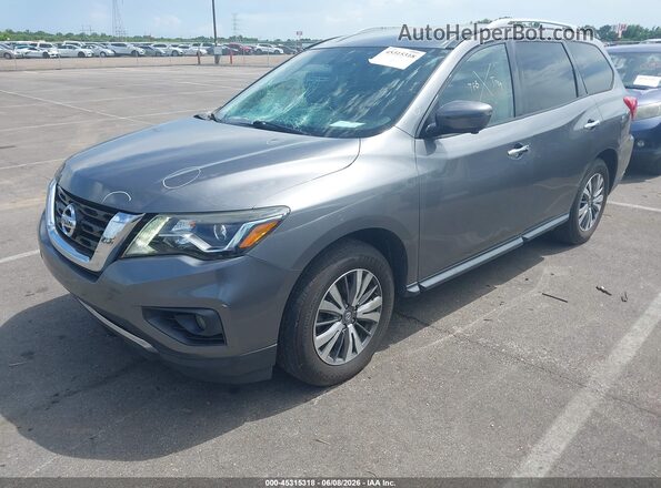 5N1DR2CM1LC580102 2020 NISSAN PATHFINDER Gray წინა მარცხენა ხედი სამი მეოთხედიდან