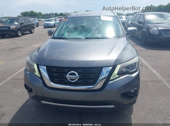 5N1DR2CM1LC580102 2020 NISSAN PATHFINDER Gray უკანა სალონის ხედი