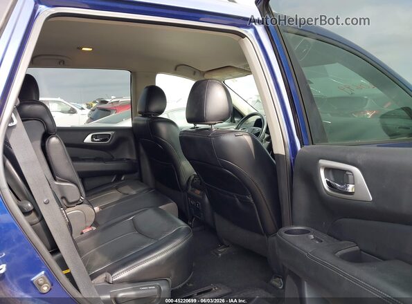 5N1DR2CM1LC598471 2020 NISSAN PATHFINDER Blue Widok naklejki z numerem VIN