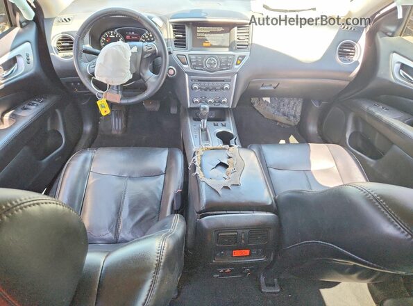 5N1DR2CM1LC633235 2020 NISSAN PATHFINDER Gray Вид панелі приладів