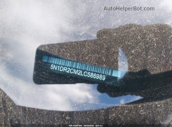 5N1DR2CM2LC586989 2020 NISSAN PATHFINDER Black 