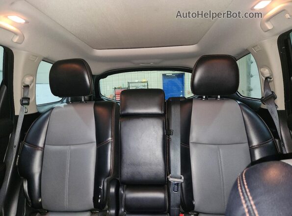 5N1DR2CM2LC637326 2020 NISSAN PATHFINDER Черный Вид задних сидений