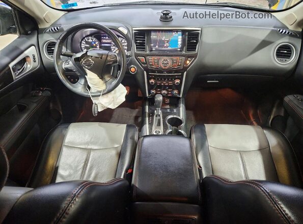 5N1DR2CM2LC637326 2020 NISSAN PATHFINDER Черный Вид панели приборов