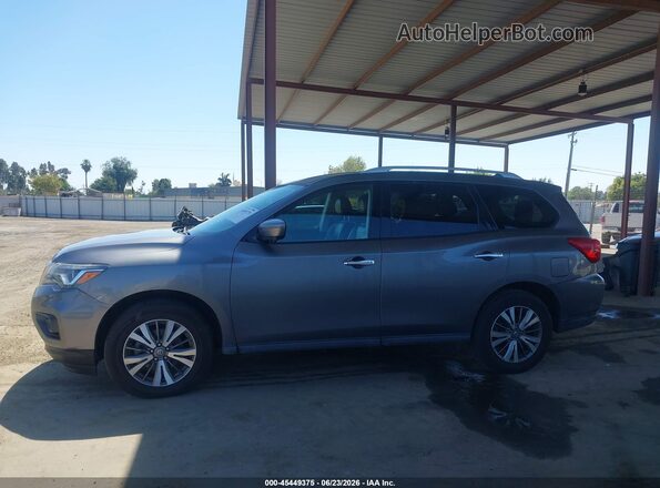 5N1DR2CM3LC596351 2020 NISSAN PATHFINDER Gray Widok wnętrza z tyłu