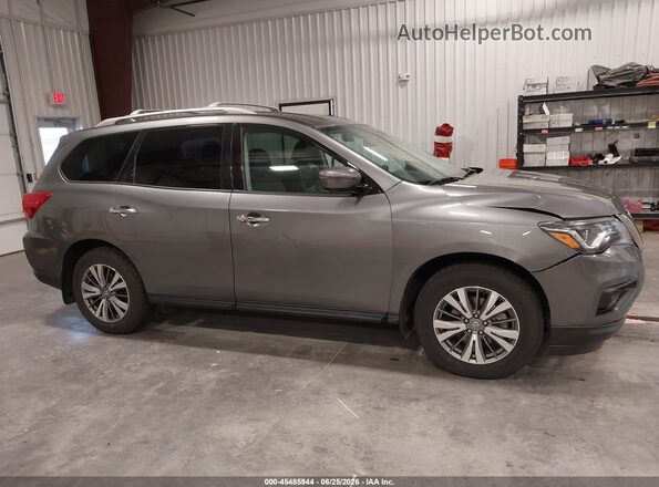 5N1DR2CM3LC649971 2020 NISSAN PATHFINDER Gray უკანა სალონის ხედი