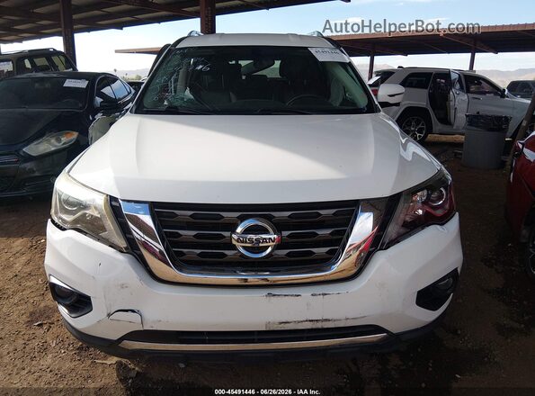 5N1DR2CM5LC607284 2020 NISSAN PATHFINDER White Dashboard view