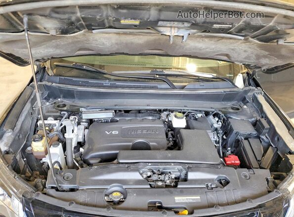 5N1DR2CM7LC592061 2020 NISSAN PATHFINDER Black ძრავის განყოფილების ხედი