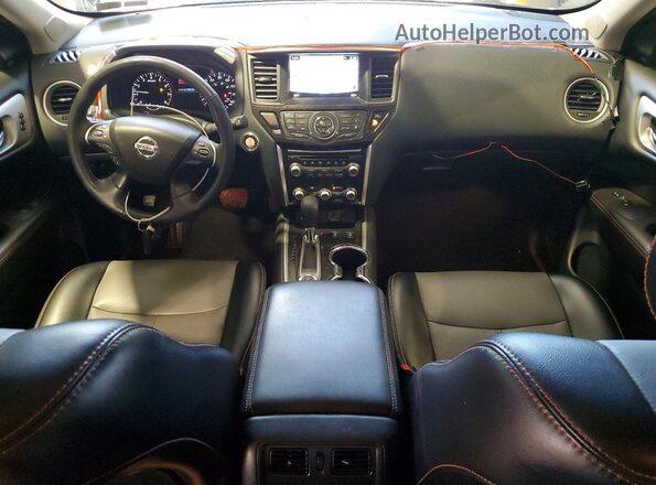 5N1DR2CM7LC592061 2020 NISSAN PATHFINDER Black წინა პანელის ხედი