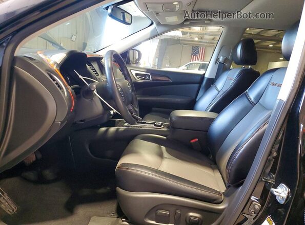 5N1DR2CM7LC592061 2020 NISSAN PATHFINDER Black წინა სალონის ხედი