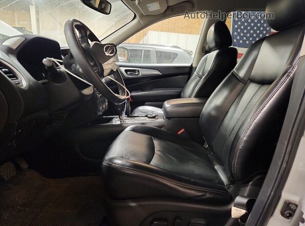 5N1DR2CM8LC616108 2020 NISSAN PATHFINDER Silver წინა სალონის ხედი