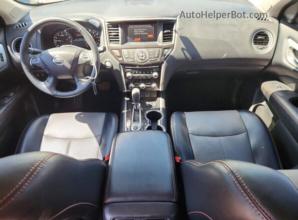 5N1DR2CM8LC622863 2020 NISSAN PATHFINDER White Widok deski rozdzielczej