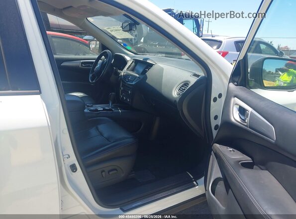 5N1DR2CM9LC599044 2020 NISSAN PATHFINDER White წინა სალონის ხედი