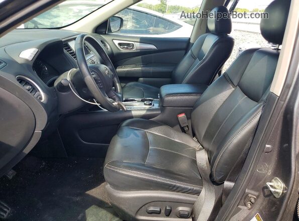 5N1DR2CM9LC611970 2020 NISSAN PATHFINDER Gray Вид салону спереду