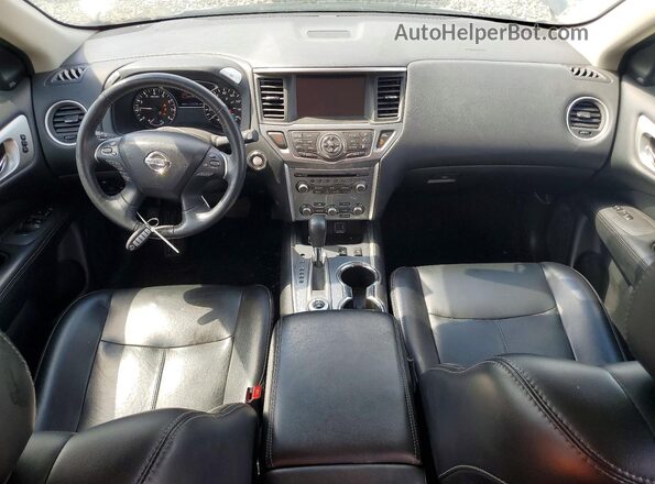 5N1DR2CM9LC611970 2020 NISSAN PATHFINDER Gray Вид панелі приладів