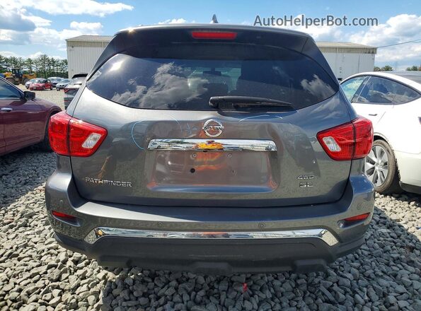 5N1DR2CM9LC611970 2020 NISSAN PATHFINDER Gray Вид ззаду