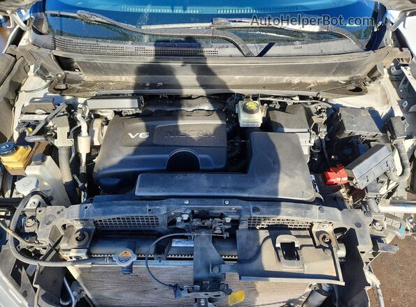 5N1DR2CMXLC599196 2020 NISSAN PATHFINDER Silver Widok komory silnika