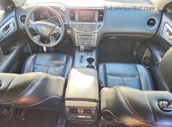 5N1DR2CMXLC599196 2020 NISSAN PATHFINDER Silver Widok deski rozdzielczej