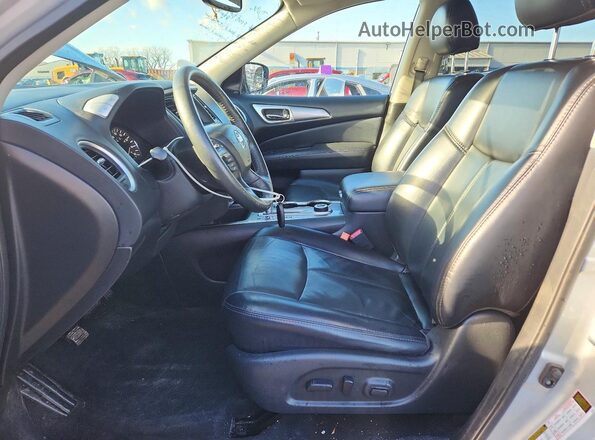 5N1DR2CMXLC599196 2020 NISSAN PATHFINDER Silver Widok wnętrza z przodu