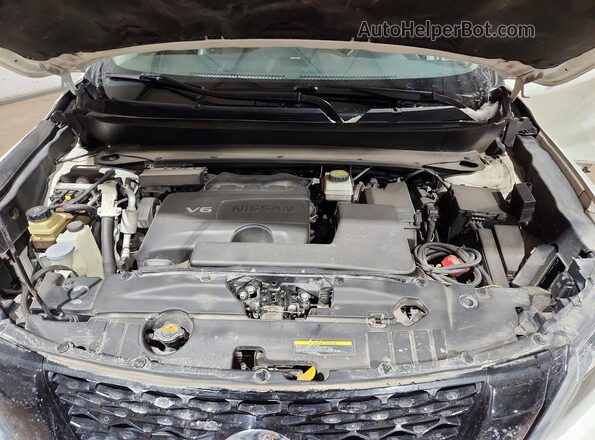 5N1DR2CMXLC636201 2020 NISSAN PATHFINDER White Вид підкапотного простору