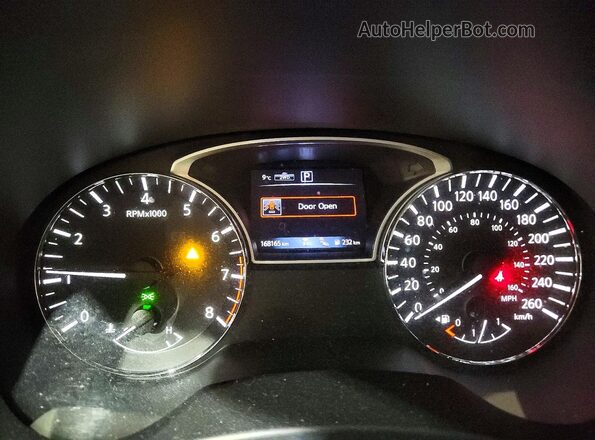 5N1DR2CMXLC636201 2020 NISSAN PATHFINDER White Вид щитка приладів