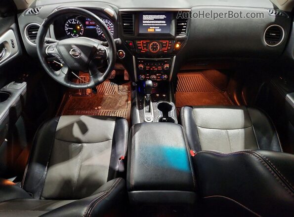 5N1DR2CMXLC636201 2020 NISSAN PATHFINDER White Вид панелі приладів