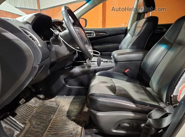 5N1DR2CMXLC636201 2020 NISSAN PATHFINDER White Вид салону спереду