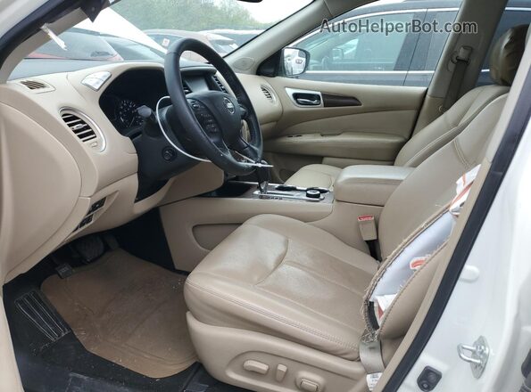 5N1DR2DM1LC616482 2020 NISSAN PATHFINDER White წინა სალონის ხედი
