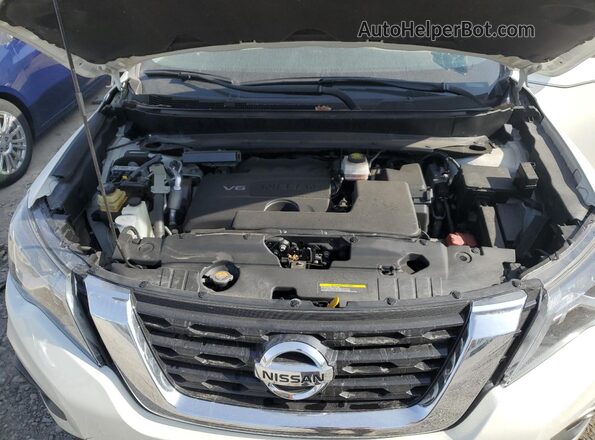 5N1DR2DM1LC616482 2020 NISSAN PATHFINDER White ძრავის განყოფილების ხედი