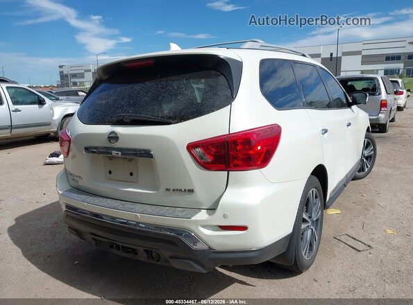 5N1DR2DN0LC646033 2020 NISSAN PATHFINDER Белый Задняя правая четверть