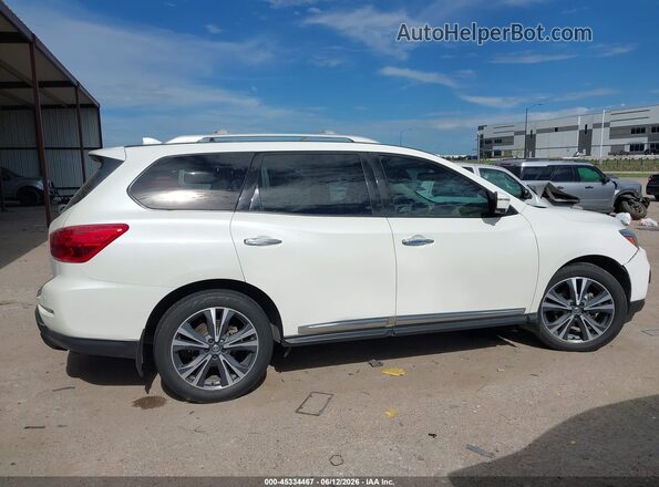 5N1DR2DN0LC646033 2020 NISSAN PATHFINDER Белый Вид задней части салона