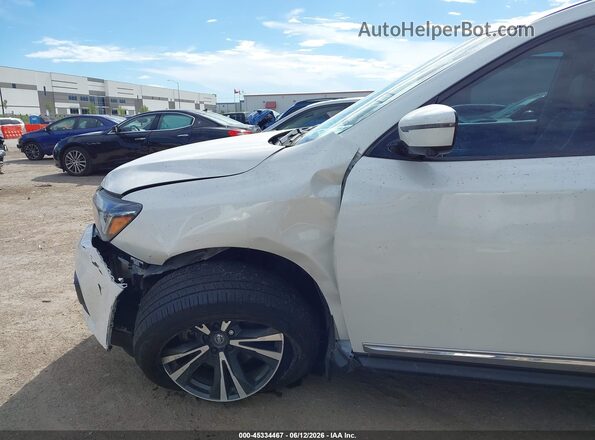 5N1DR2DN0LC646033 2020 NISSAN PATHFINDER Белый Вид спереди