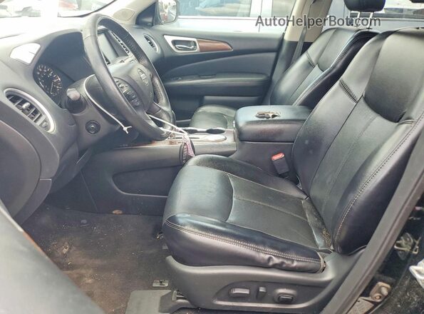 5N1DR2DN2LC608741 2020 NISSAN PATHFINDER Black წინა სალონის ხედი