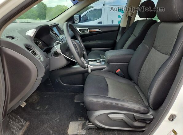 5N1DR2MM0HC634222 2017 NISSAN PATHFINDER White Widok wnętrza z przodu