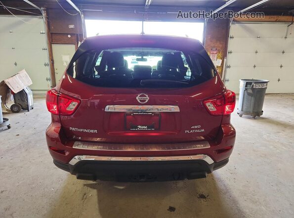 5N1DR2MM0HC641333 2017 NISSAN PATHFINDER Темно-бордовый 