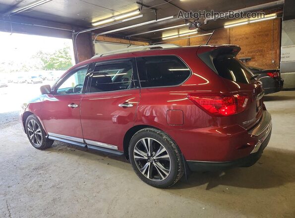 5N1DR2MM0HC641333 2017 NISSAN PATHFINDER Темно-бордовый 
