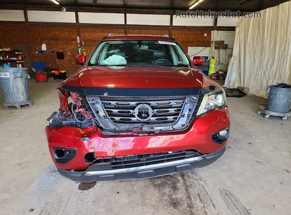 5N1DR2MM0HC641333 2017 NISSAN PATHFINDER Темно-бордовый 