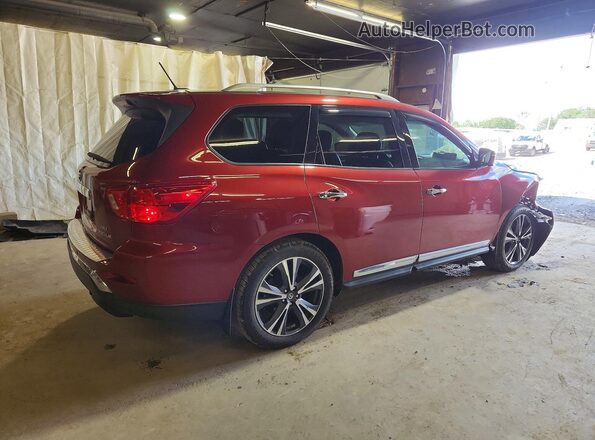 5N1DR2MM0HC641333 2017 NISSAN PATHFINDER Темно-бордовый 